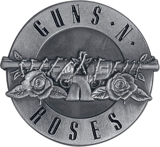 Guns N Roses - Bullet Logo Pin Badge Rock Movie Heroes
