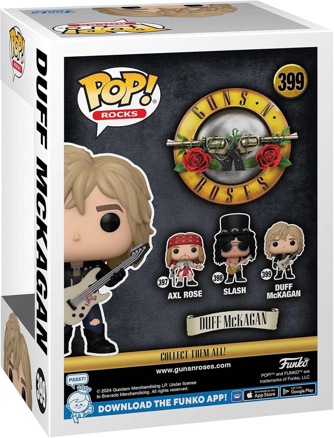 Funko Pop Rocks - Guns N Roses Duff McKagan #399 Rock Movie Heroes