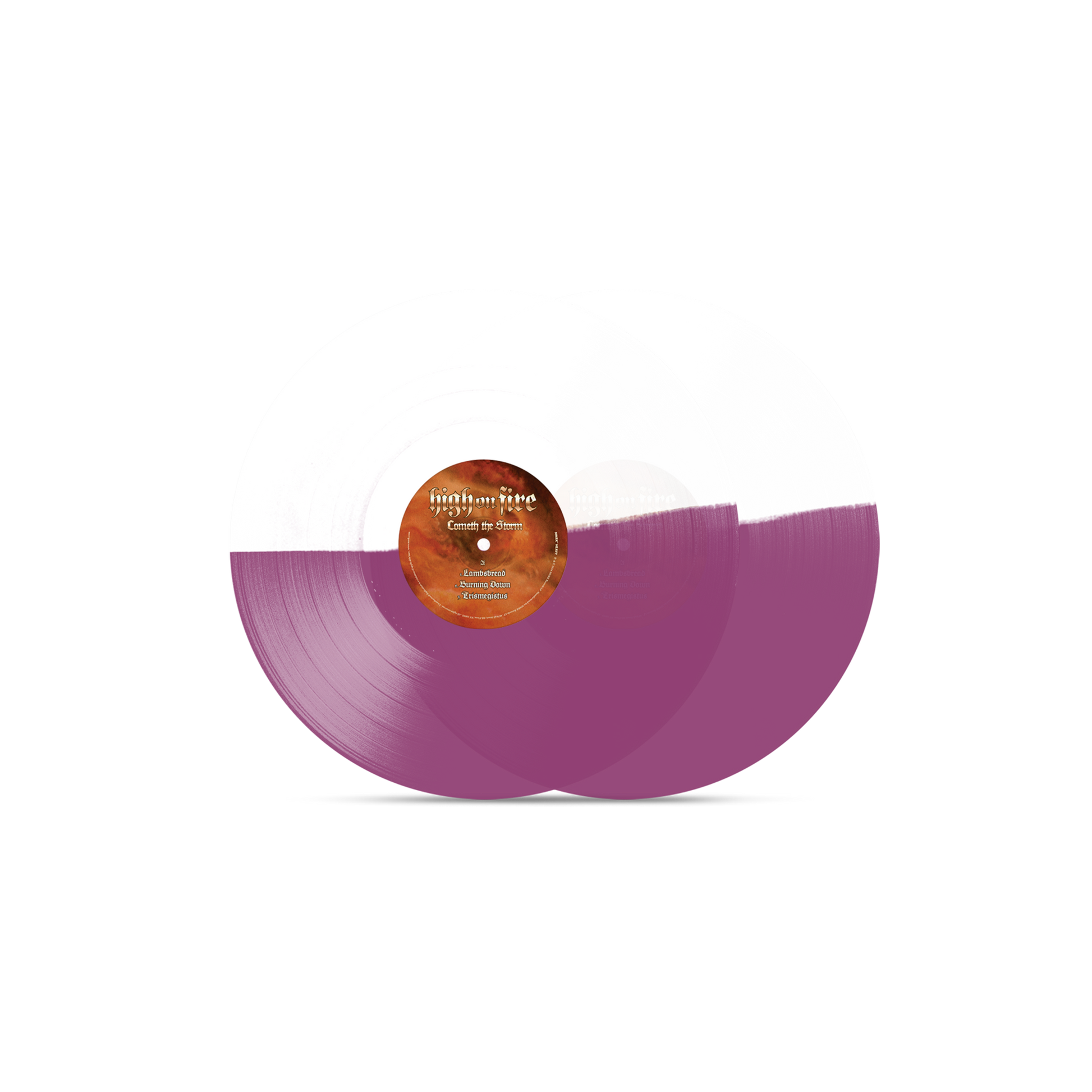 High On Fire "Cometh The Storm" Half/Half  Vinyl