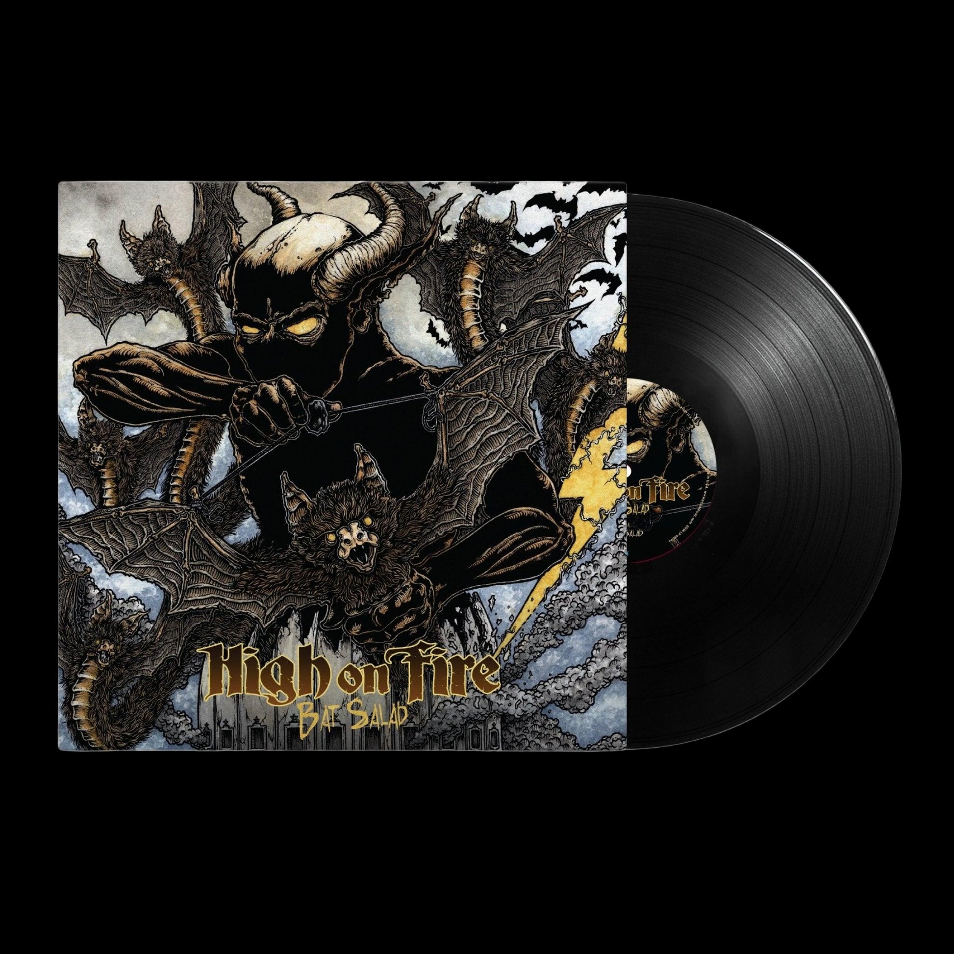 High On Fire "Bat Salad" Black Vinyl - Mainstay Entertainment