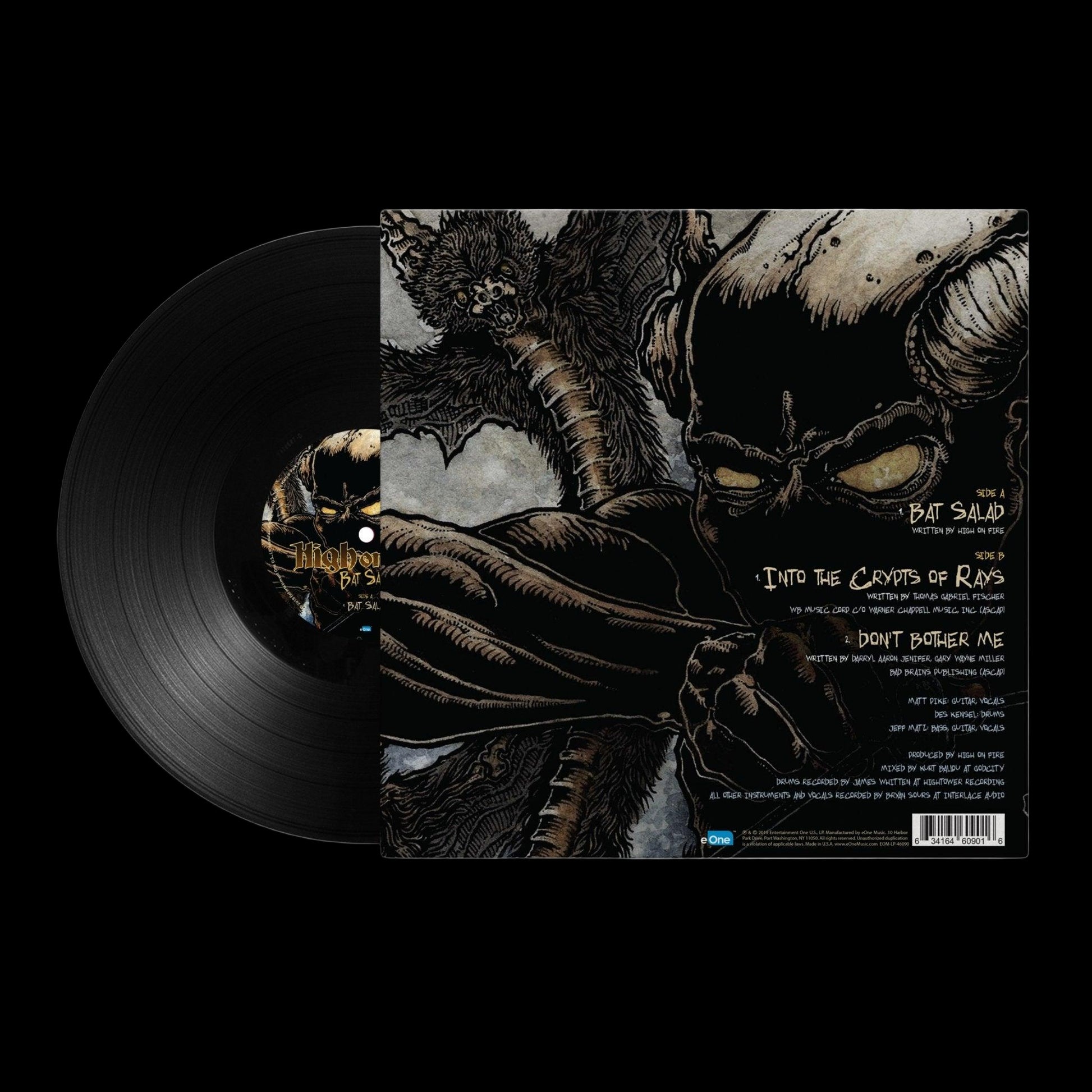 High On Fire "Bat Salad" Black Vinyl - Mainstay Entertainment