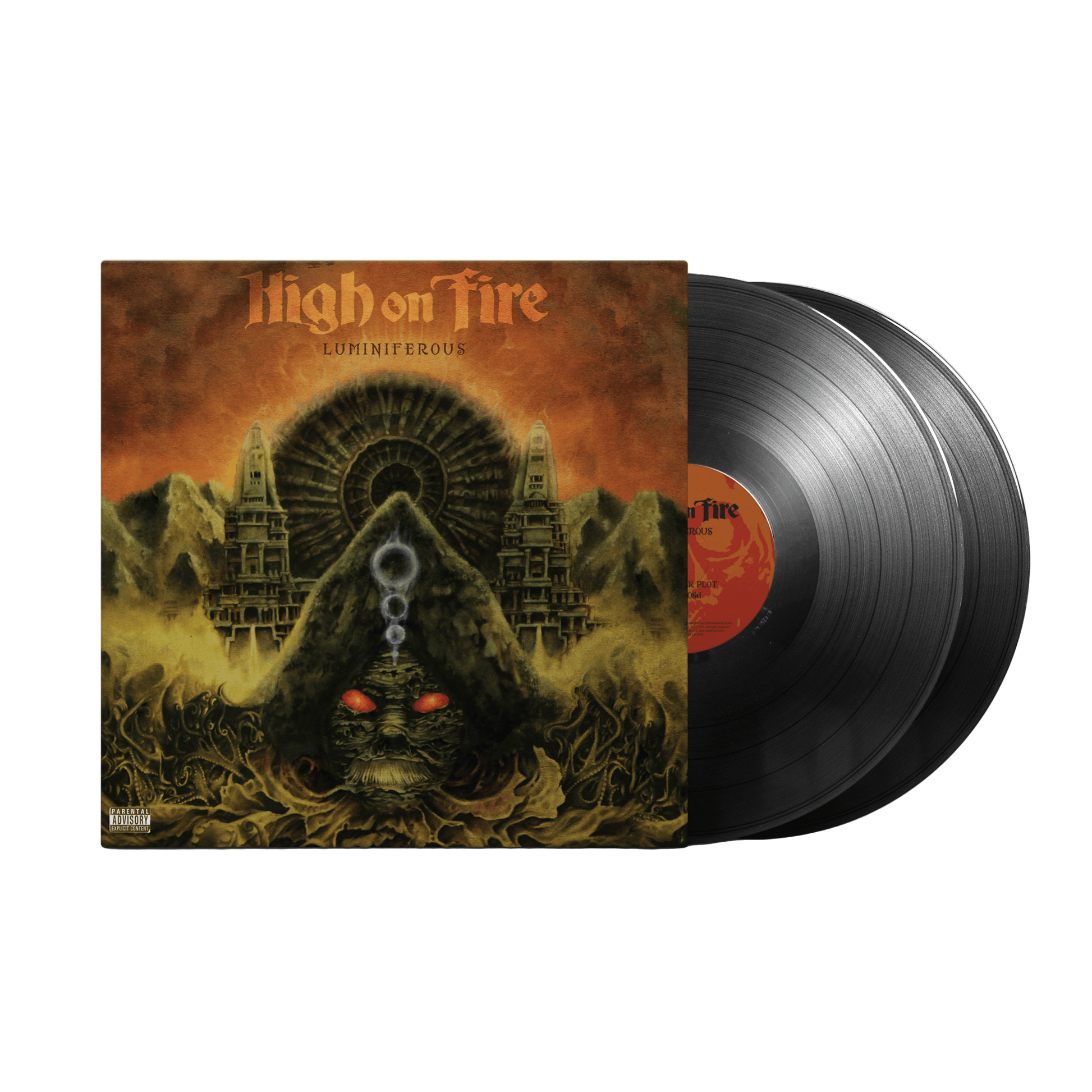 High On Fire "Luminiferous" Black Vinyl - Mainstay Entertainment