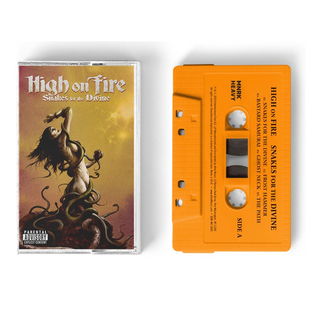 High On Fire "Snakes For The Divine" Cassette - Mainstay Entertainment
