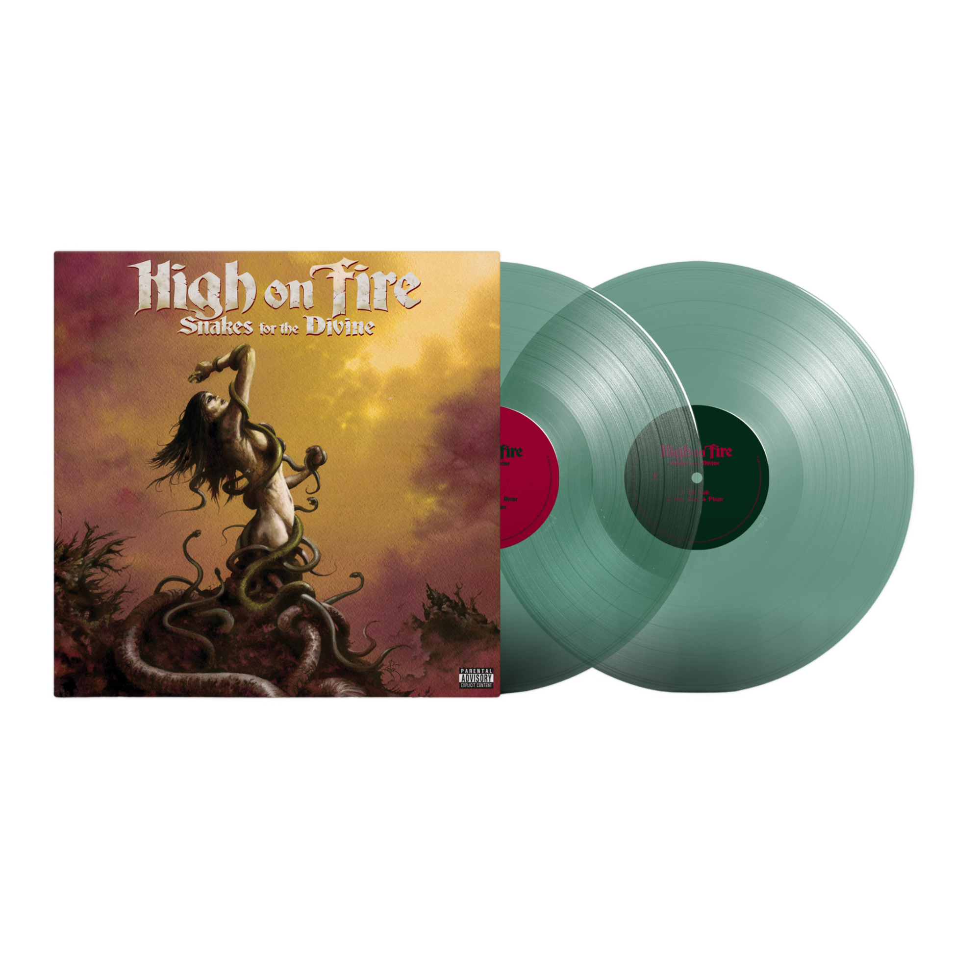 High On Fire "Snakes For The Divine" Coke Bottle Vinyl - Mainstay Entertainment