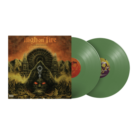 High On Fire "Luminiferous" Olive Vinyl
