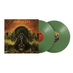 High On Fire "Luminiferous" Olive Vinyl