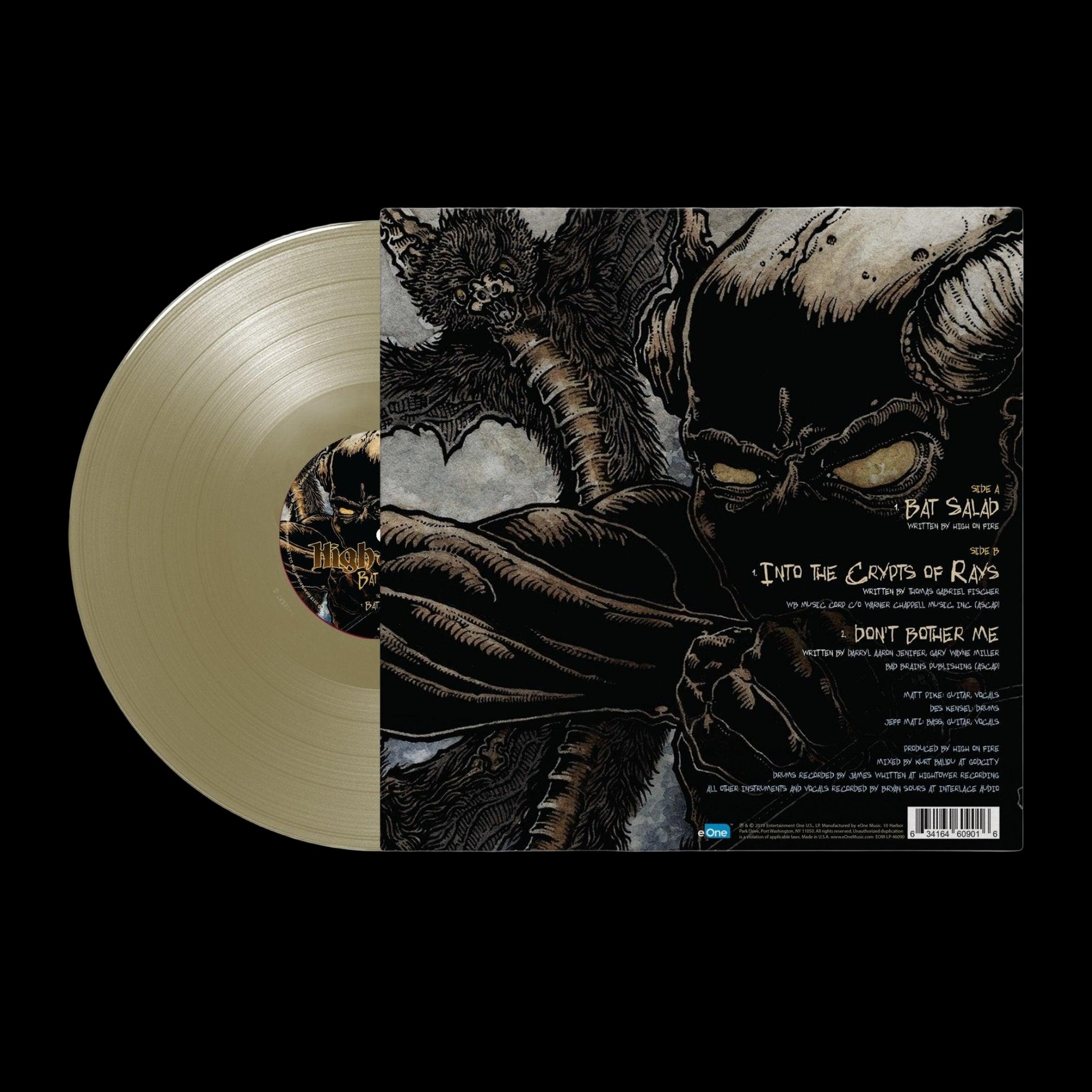 High On Fire "Bat Salad" Solid Gold Vinyl