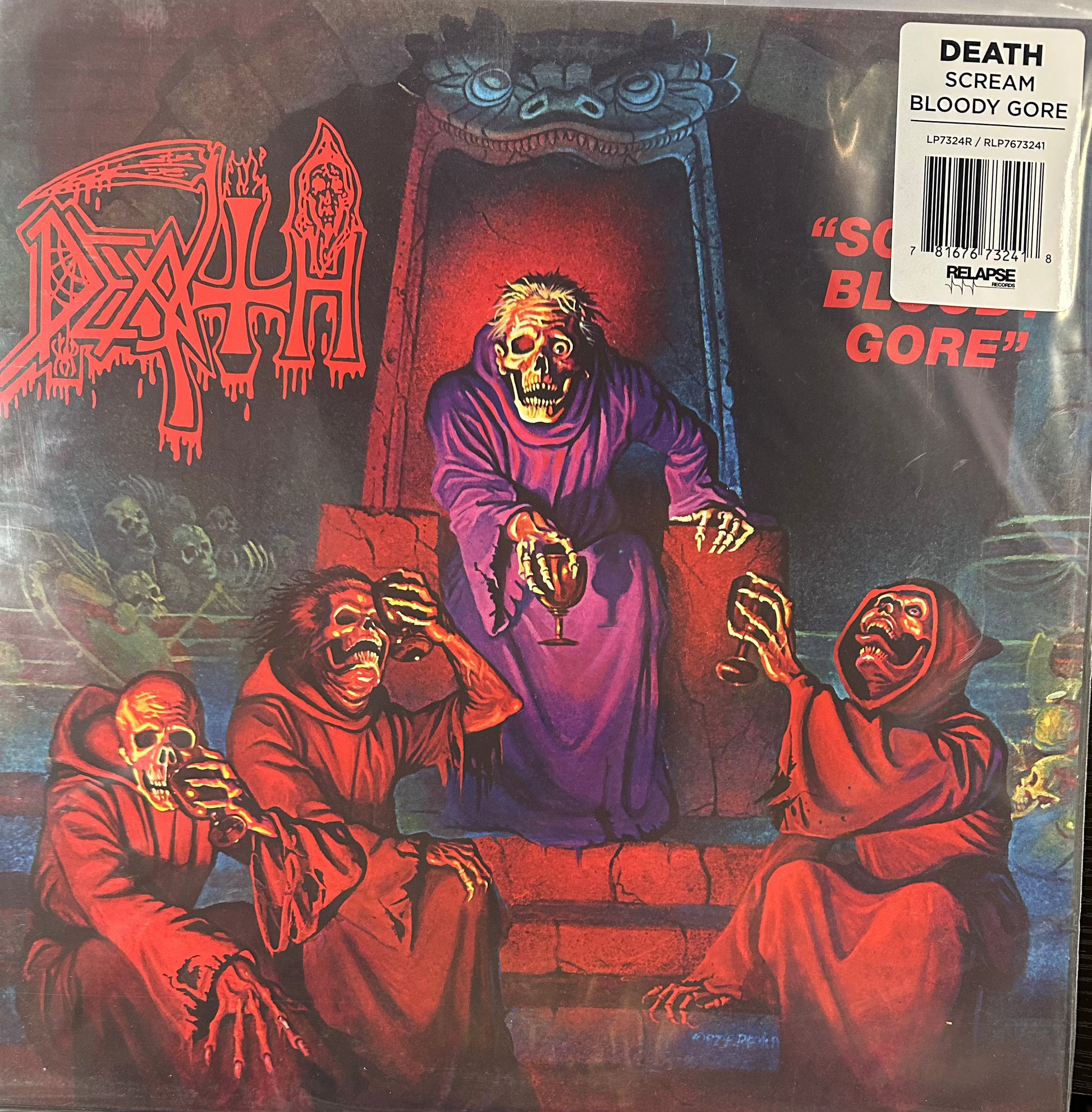Death "Scream Bloody Gore" Vinyl