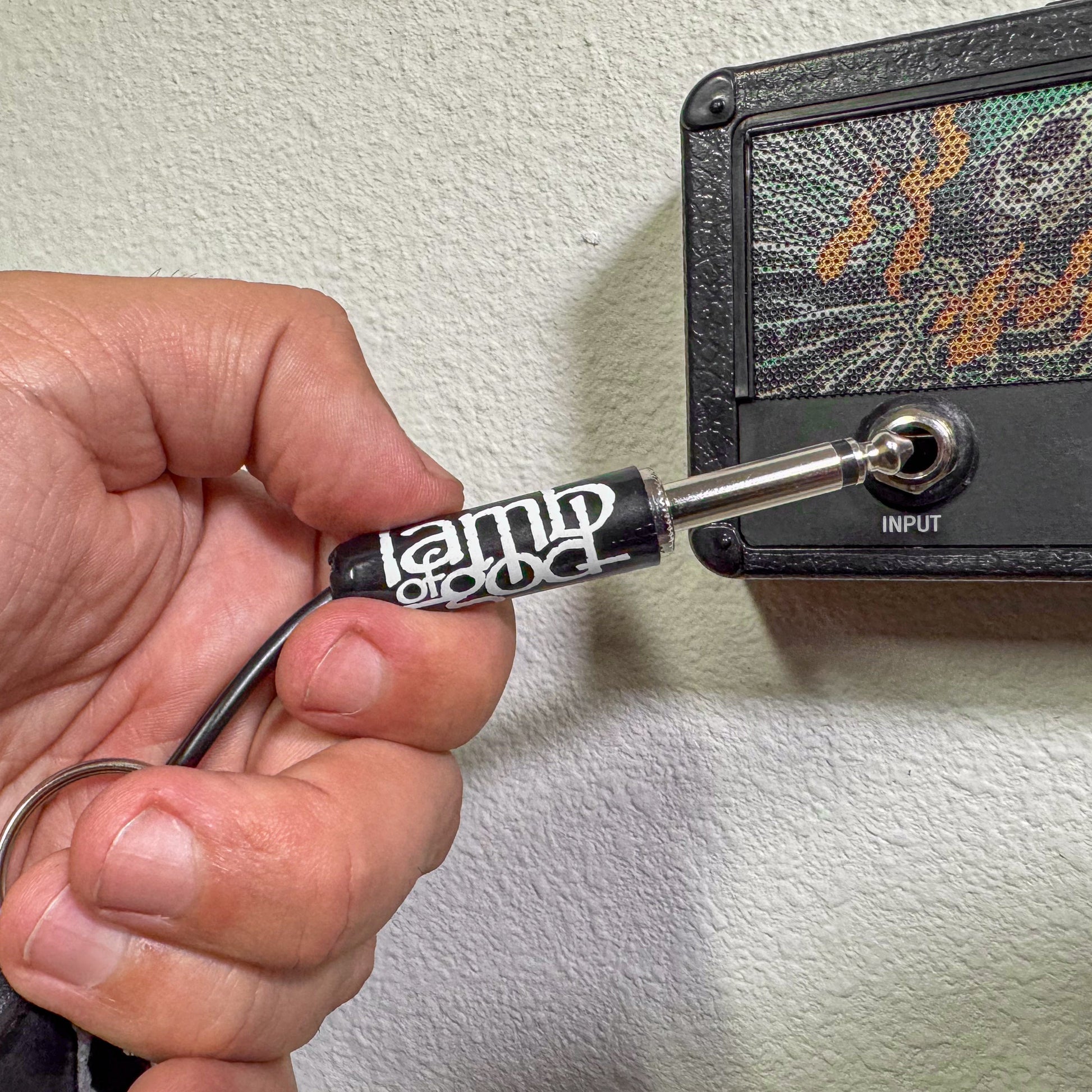 Lamb of God "Logo" Guitar Plug Keychain