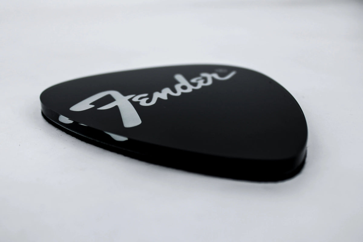 Fender Guitar Pick Shaped Coasters (Set of 4) Pluginz Keychains