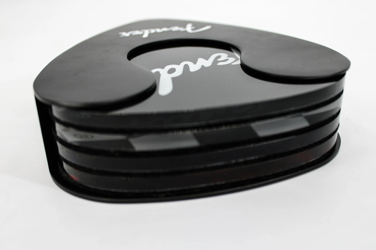 Fender Guitar Pick Shaped Coasters (Set of 4) Pluginz Keychains