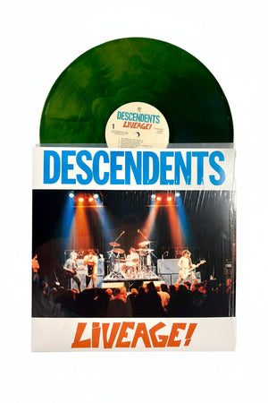 DESCENDENTS ‘LIVEAGE’ LP (Exclusive – Limited to 300, Slimeage Vinyl) Revolver Magazine