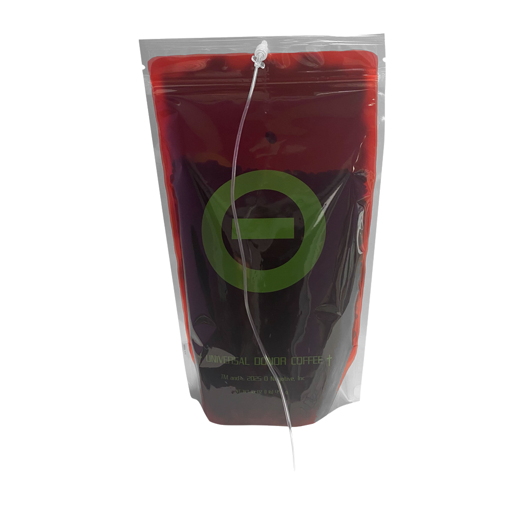 Type O Negative Universal Donor Coffee CONCEPT CAFES COFFEE