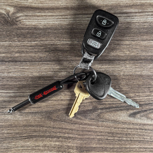 Ozzy Logo "Guitar Plug" Keychain