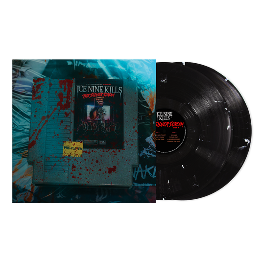 ICE NINE KILLS ‘THE SILVER SCREAM’ (9-BIT VERSION) 2LP (Limited Edition – Only 500 Made, Ink & Paint Vinyl) Revolver Magazine