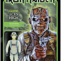 Iron Maiden Reaction Figure Glow Aces High Eddie Exclusive Rock Movie Heroes