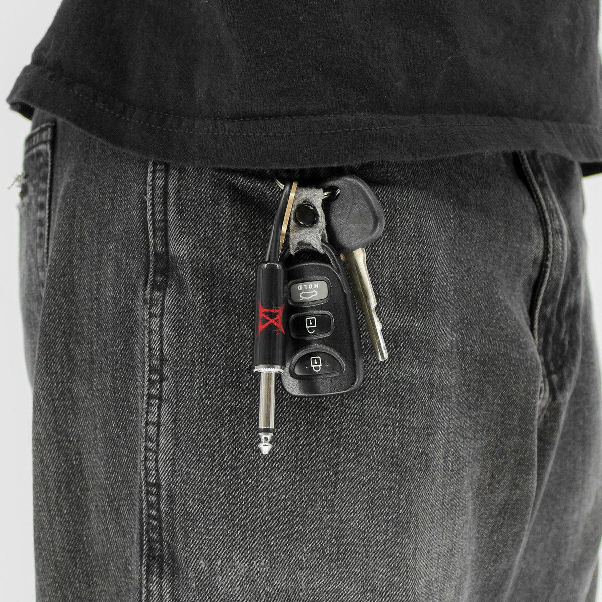 Ice Nine Kills IX Guitar Plug Keychain Pluginz Keychains