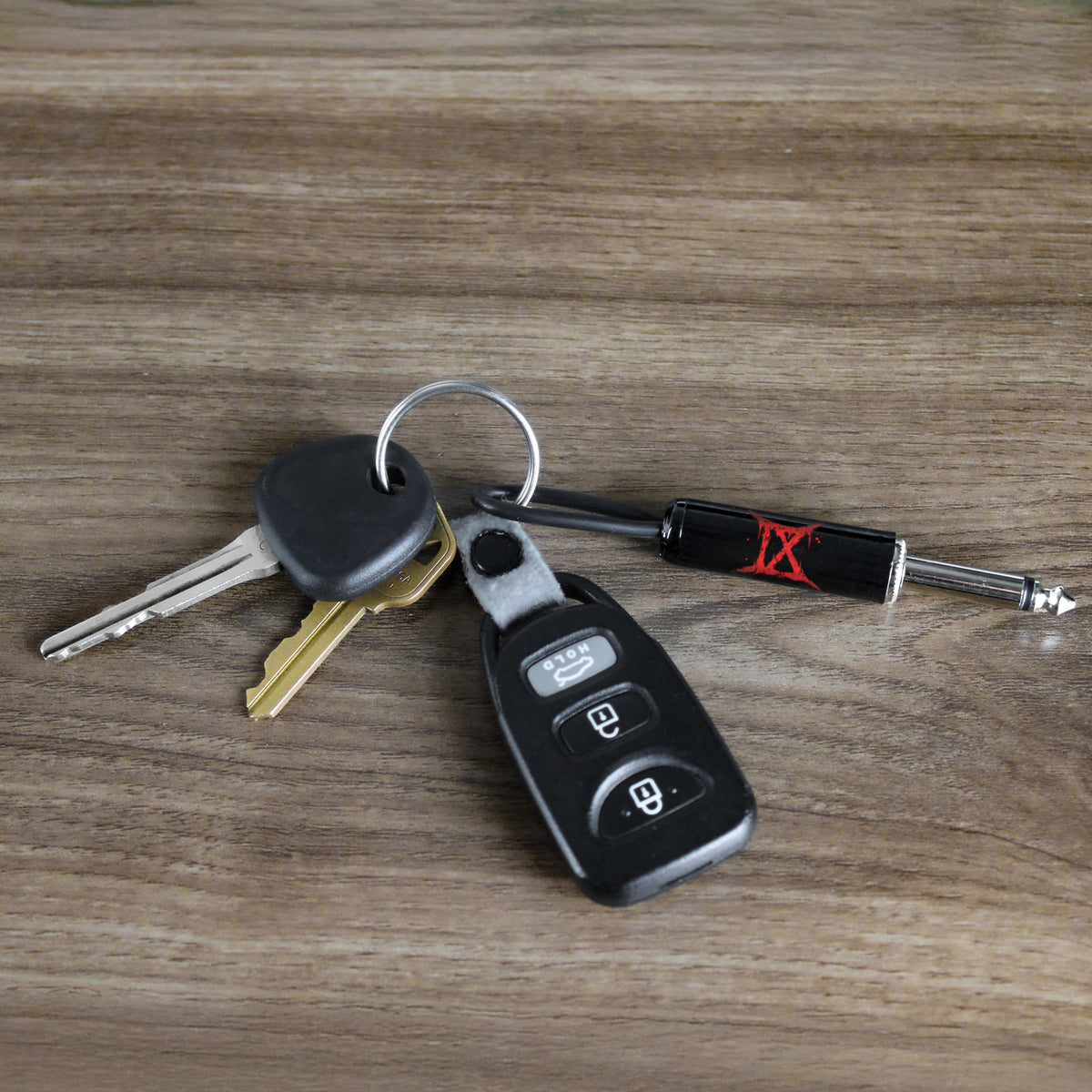Ice Nine Kills IX Guitar Plug Keychain Pluginz Keychains