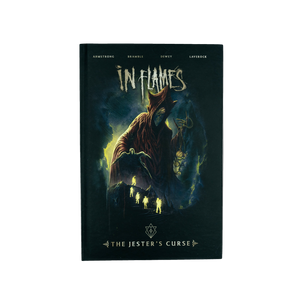 In Flames Presents "The Jester's Curse" Hard Cover Book - Mainstay Entertainment