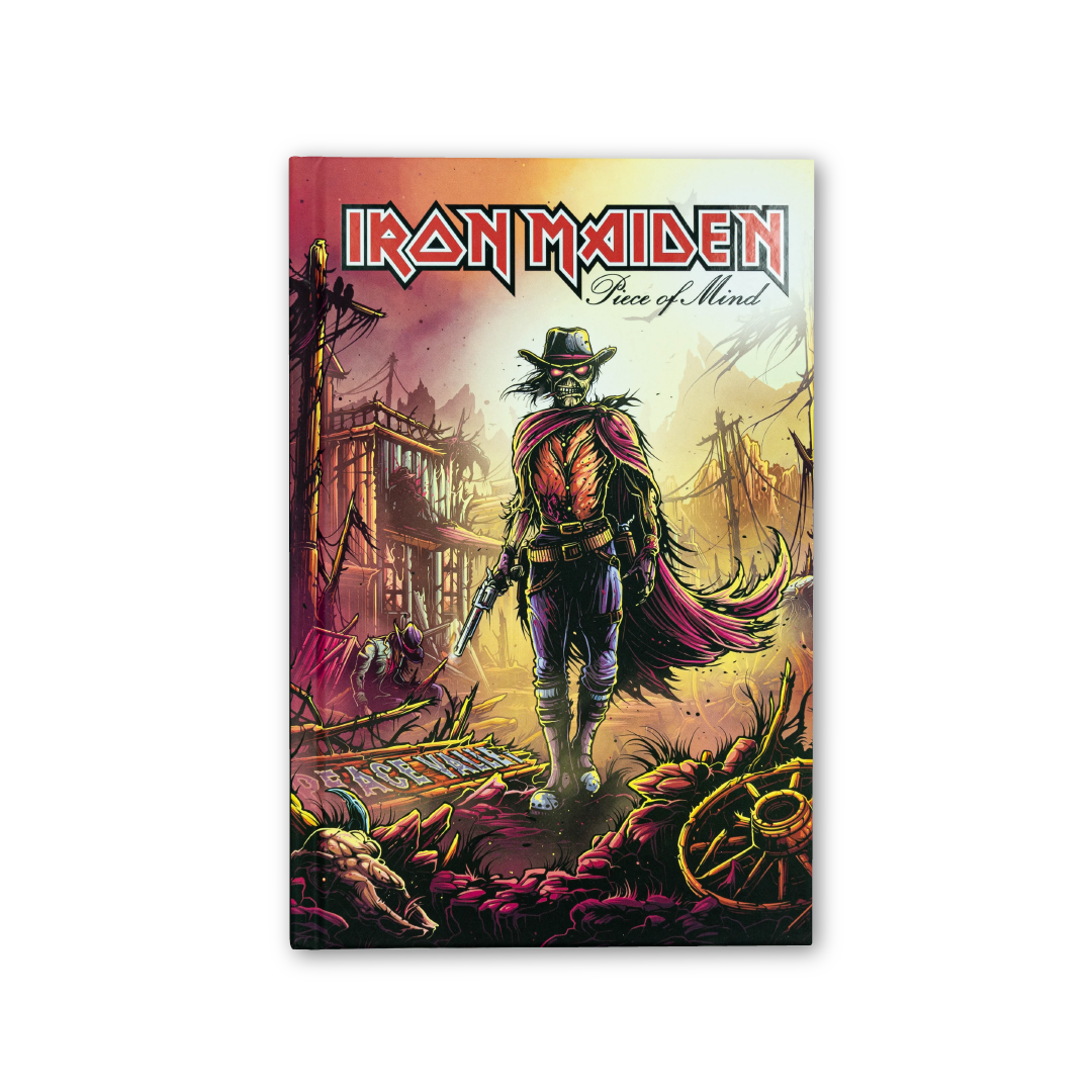 Iron Maiden "Piece Of Mind" Hard Cover Book - Mainstay Entertainment