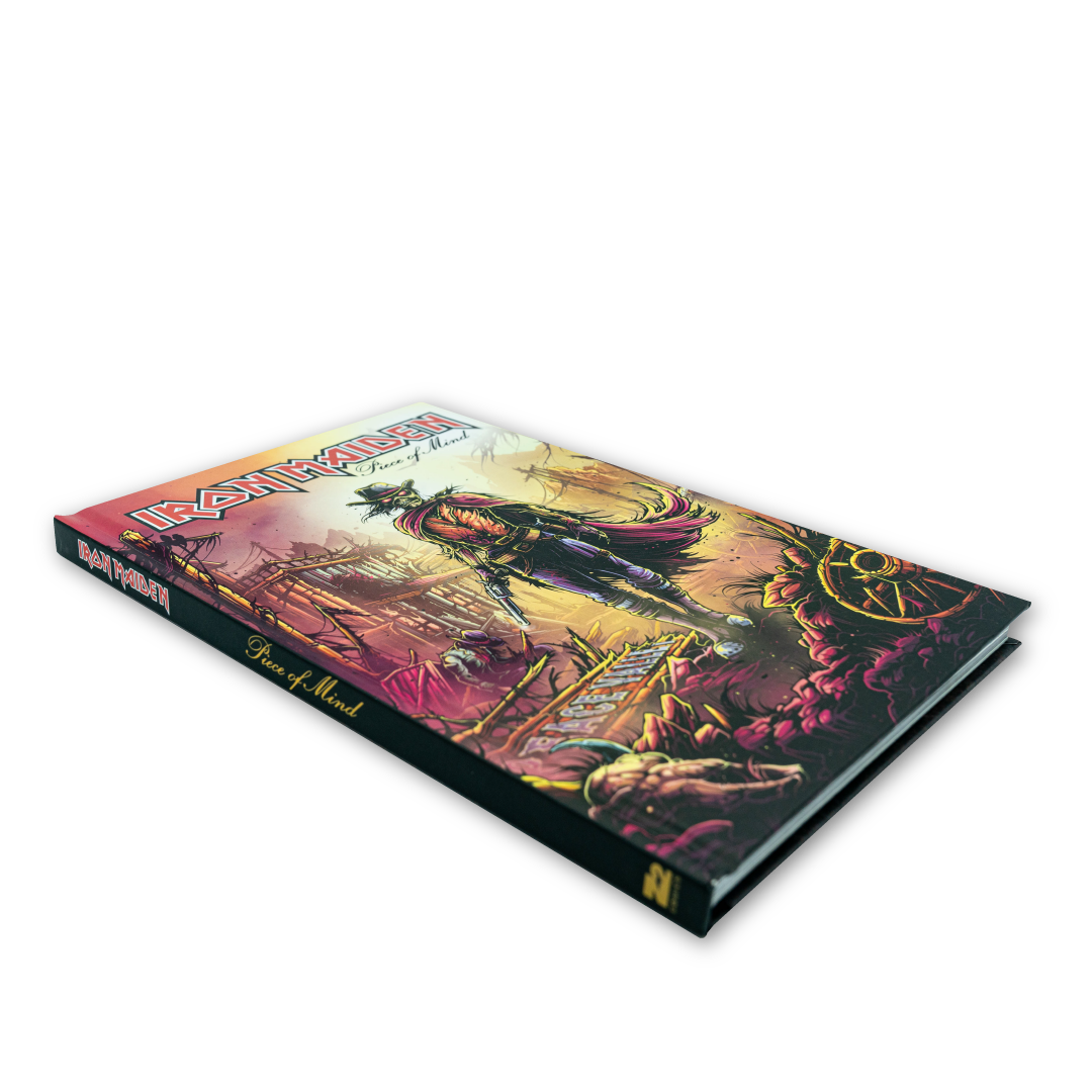Iron Maiden "Piece Of Mind" Hard Cover Book - Mainstay Entertainment