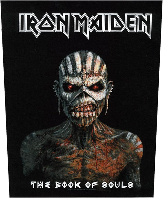 Iron Maiden - Book of Souls Back Patch Rock Movie Heroes