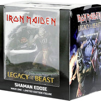 Incendium Iron Maiden Legacy of the Beast SHAMAN EDDIE 4-inch Vinyl Figure - Wave 1 Rock Movie Heroes