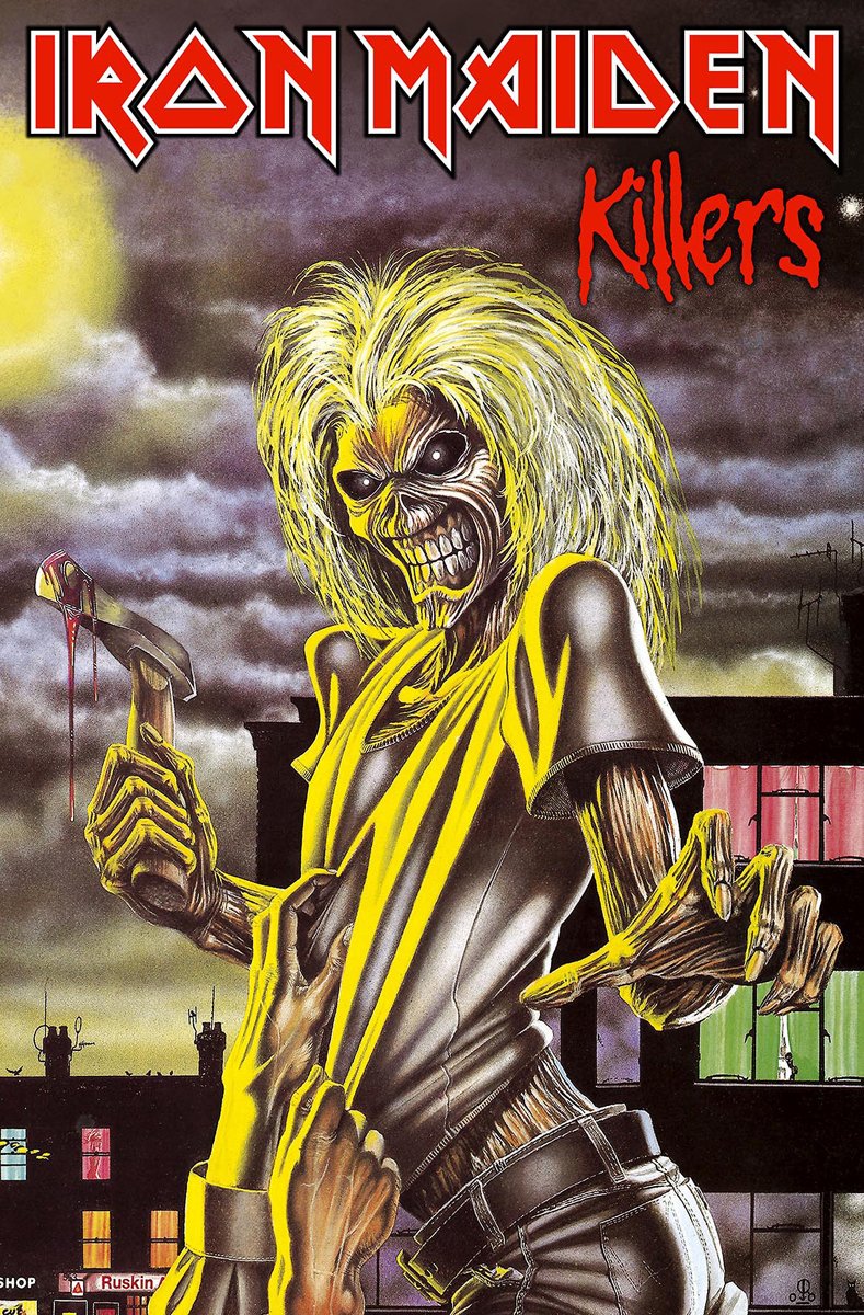 Iron Maiden - Killers Textile Poster Flag Rock Movie Heroes