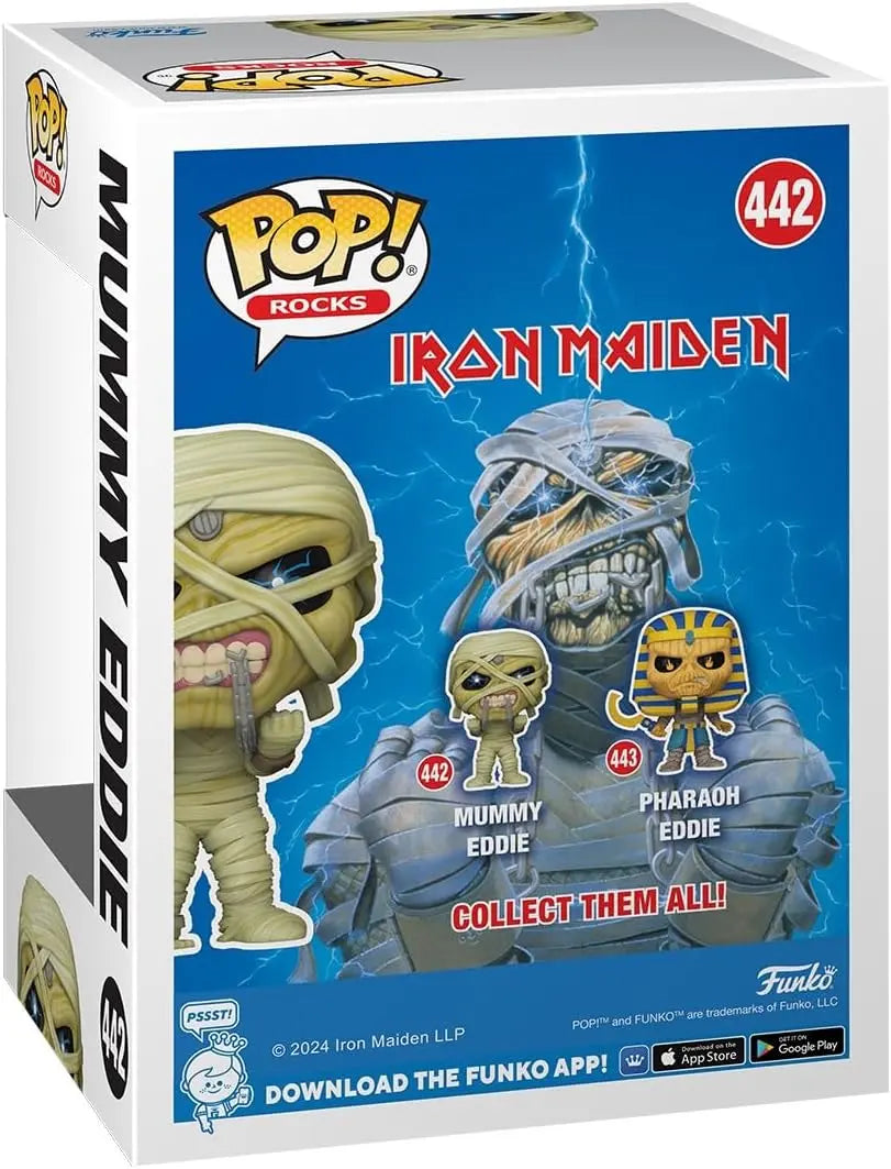 Funko Pop Rocks - Iron Maiden Mummy Eddie #442 Rock Movie Heroes