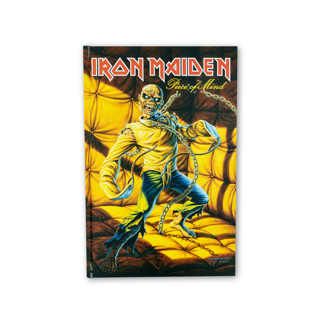 Iron Maiden "Piece Of Mind" Deluxe Hard Cover Book Edition
