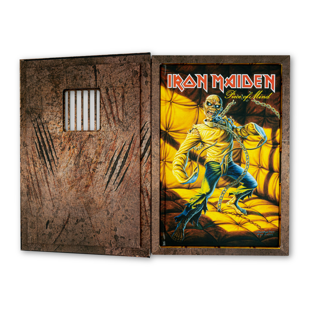 Iron Maiden "Piece Of Mind" Deluxe Hard Cover Book Edition