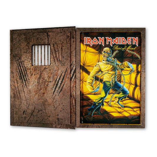 Iron Maiden "Piece Of Mind" Deluxe Hard Cover Book Edition