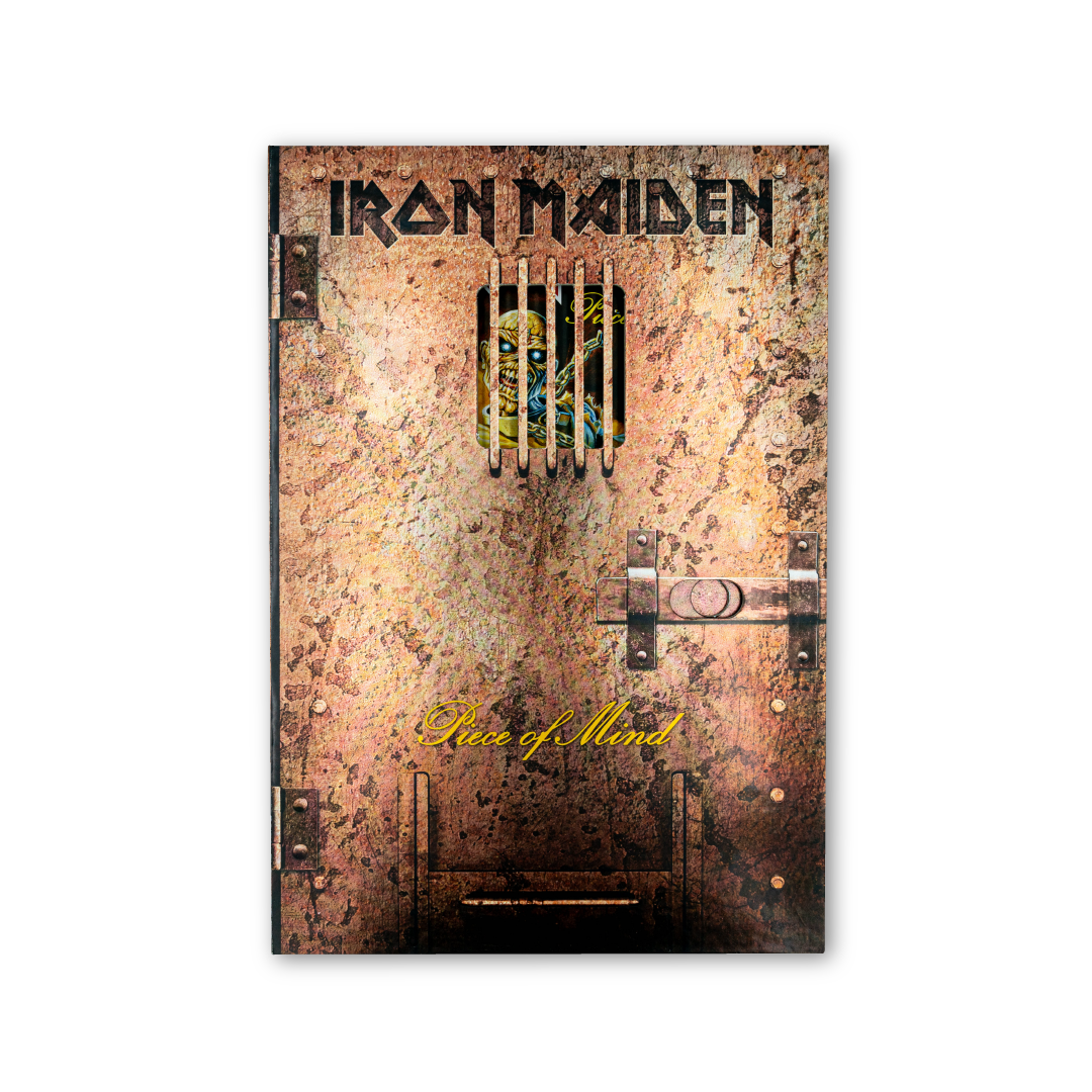 Iron Maiden "Piece Of Mind" Deluxe Hard Cover Book Edition
