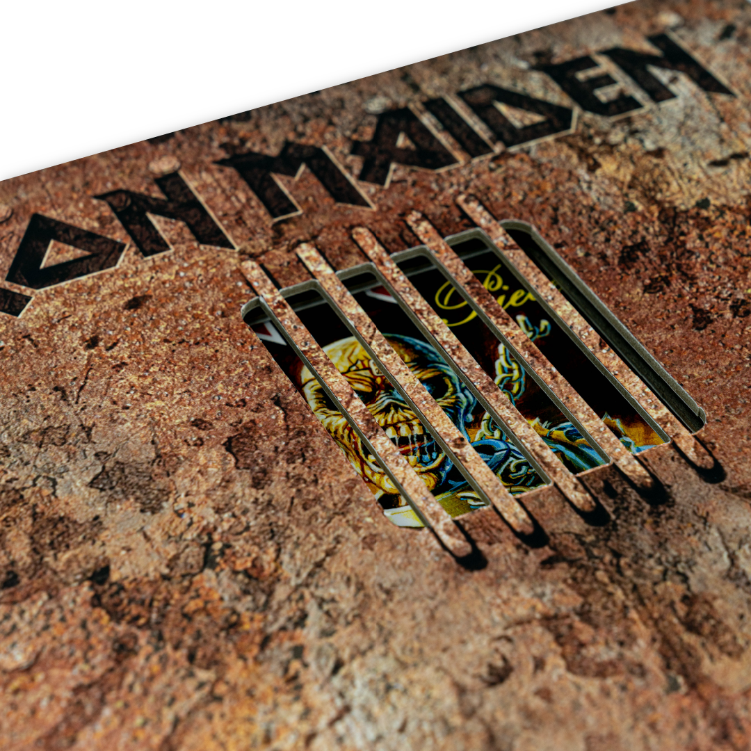 Iron Maiden "Piece Of Mind" Deluxe Hard Cover Book Edition