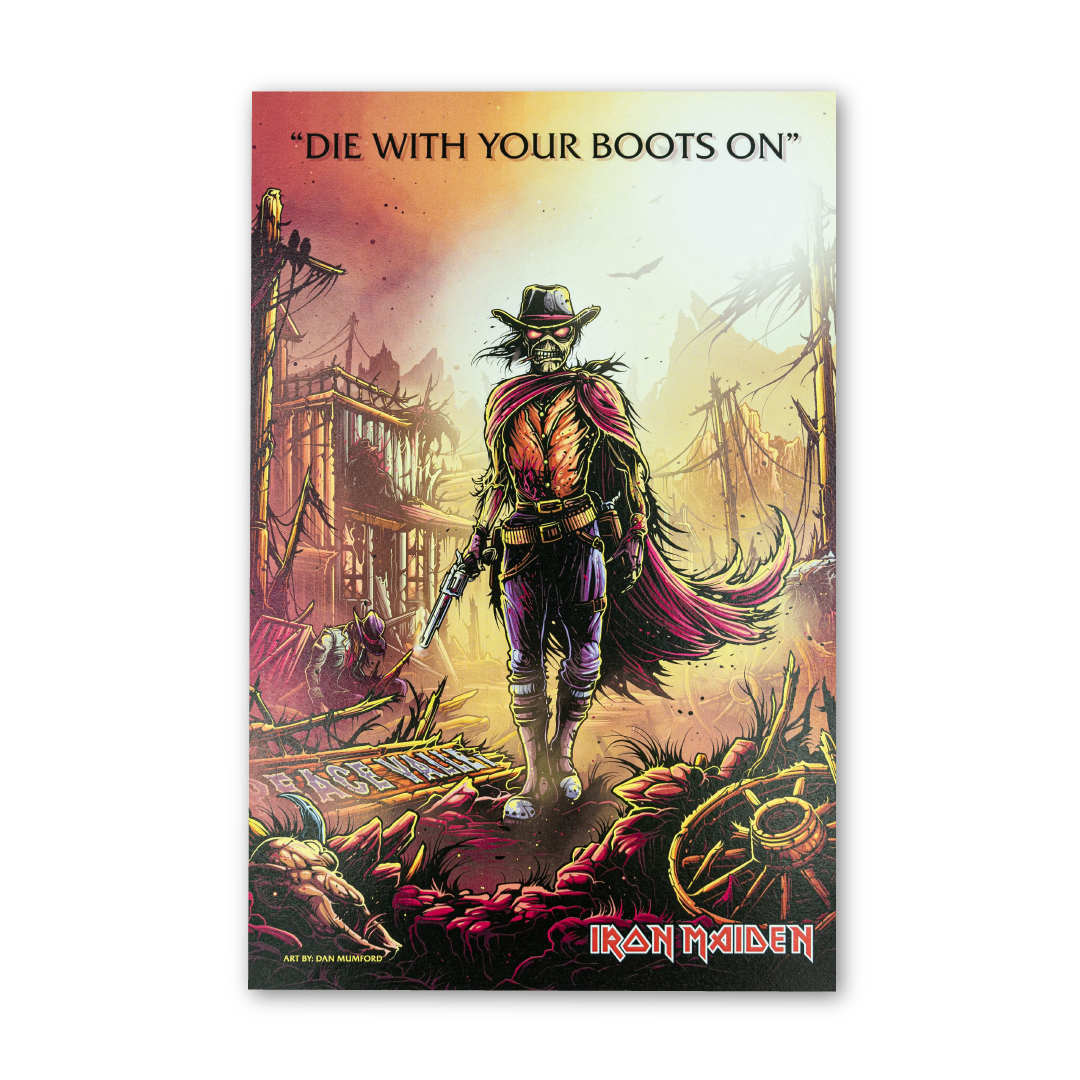 Iron Maiden "Piece Of Mind" Deluxe Hard Cover Book Edition