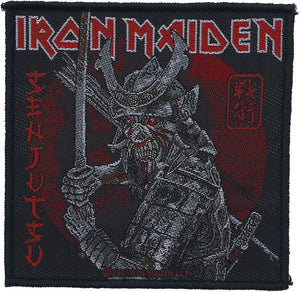 Iron Maiden Senjutsu Patch Album Art Woven Sew On Applique Rock Movie Heroes
