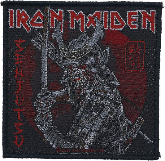 Iron Maiden Senjutsu Patch Album Art Woven Sew On Applique Rock Movie Heroes