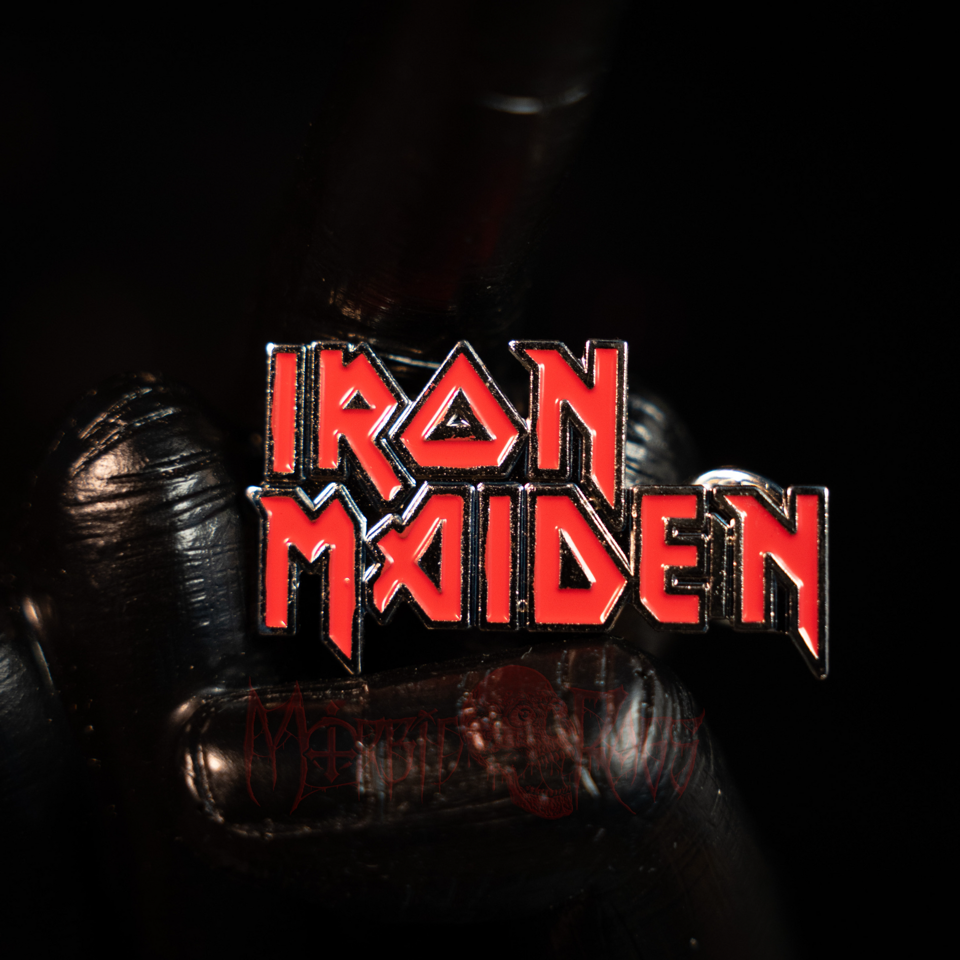 Iron Maiden "Red Logo" Pin