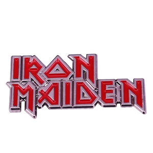 Iron Maiden "Red Logo" Pin