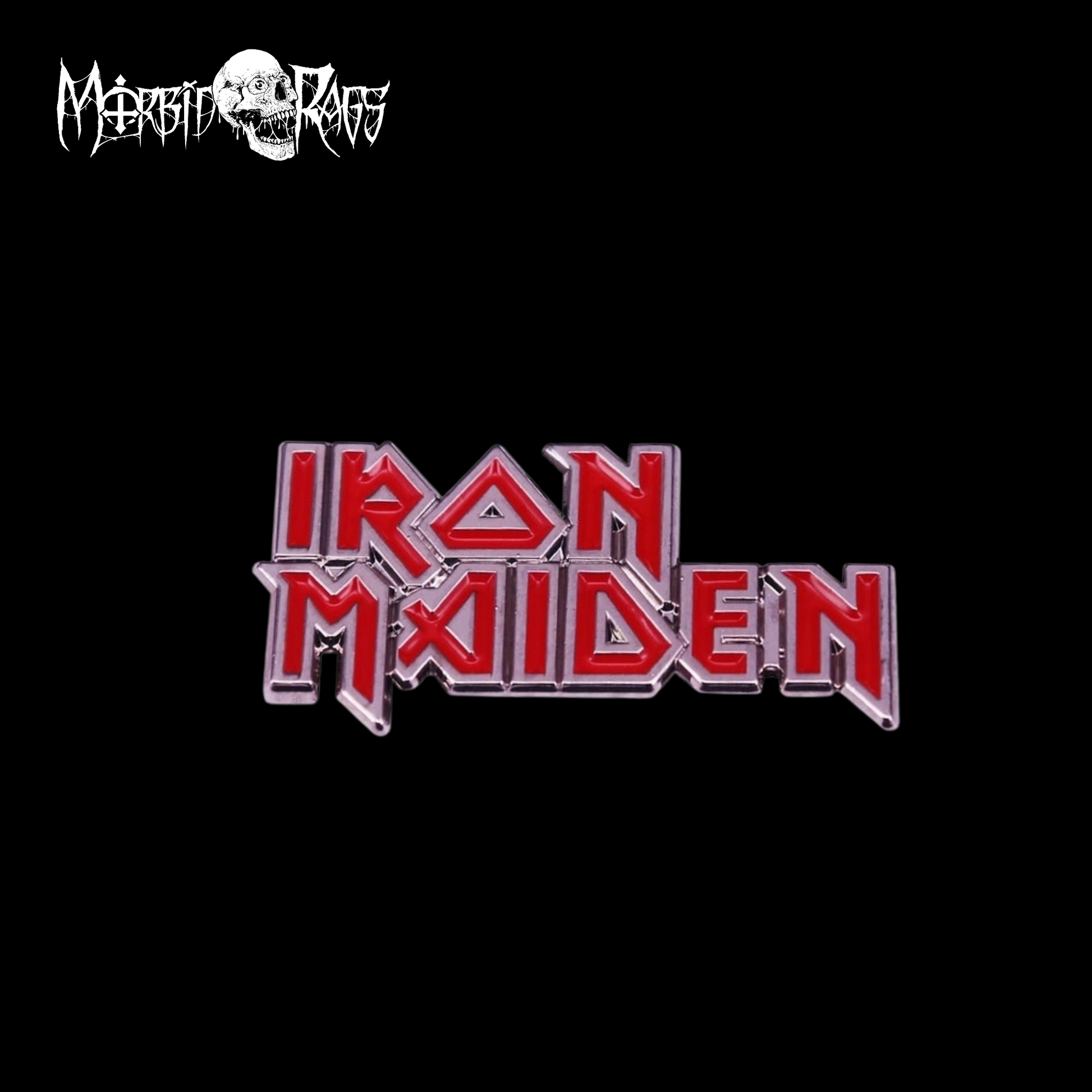 Iron Maiden "Red Logo" Pin
