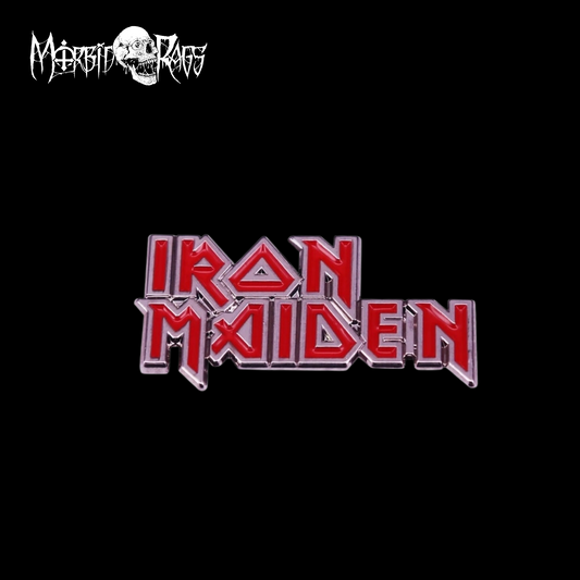 Iron Maiden "Red Logo" Pin