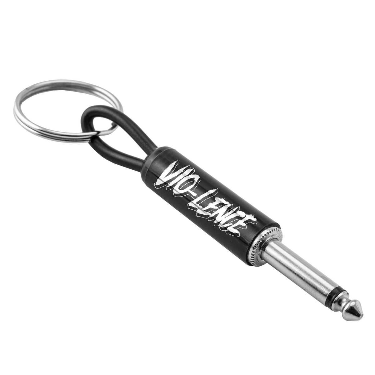 Vio-lence Logo Guitar Plug Keychain Pluginz Keychains
