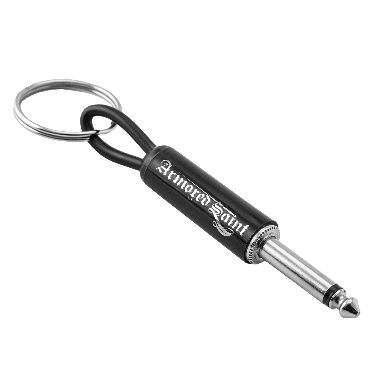 Armored Saint Logo Guitar Plug Keychain Pluginz Keychains