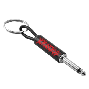 Exodus Logo Guitar Plug Keychain Pluginz Keychains
