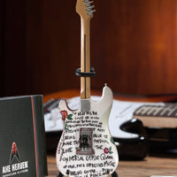 Jimi Hendrix "Fender™ Stratocaster™" Set of 3 Licensed Mini Guitars - Mainstay Entertainment