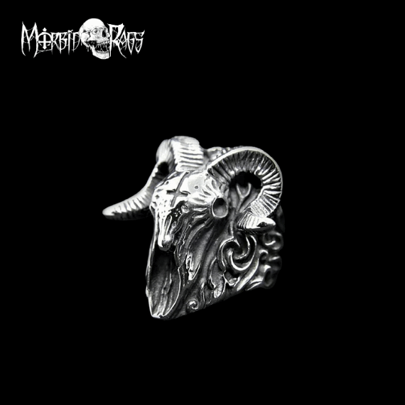 Jocelyn "Goat Skull" Ring - Mainstay Entertainment