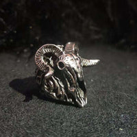 Jocelyn "Goat Skull" Ring - Mainstay Entertainment