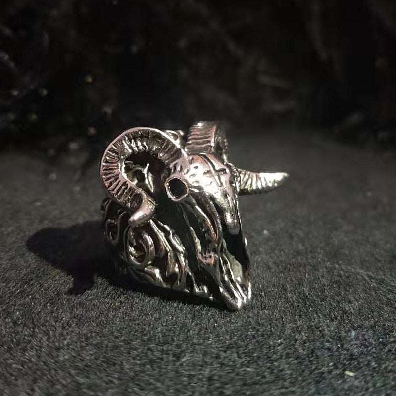 Jocelyn "Goat Skull" Ring - Mainstay Entertainment
