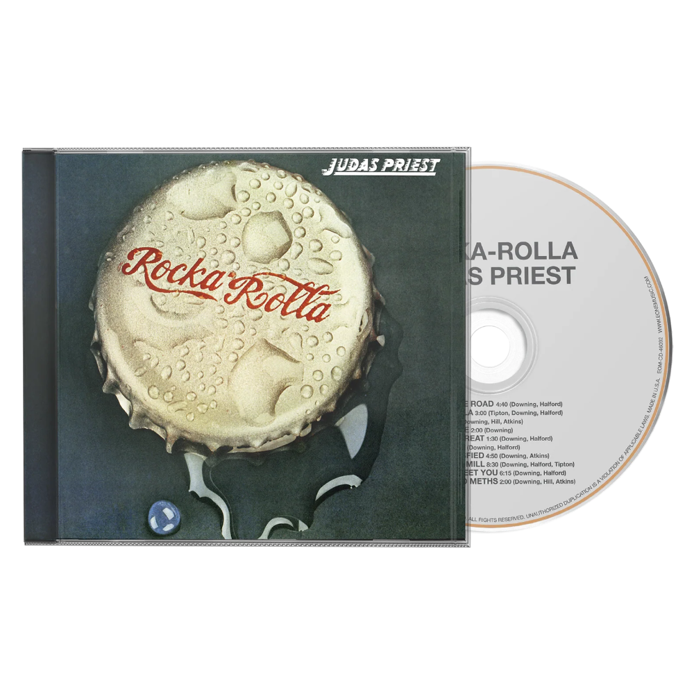 Judas Priest "Rocka Rolla 50th Anniversary" CD - Mainstay Entertainment