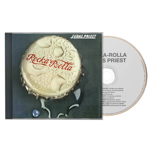Judas Priest "Rocka Rolla 50th Anniversary" CD - Mainstay Entertainment